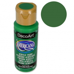 Acrylic paint high quality - DecoArt Americana - Leaf Green x59 ml