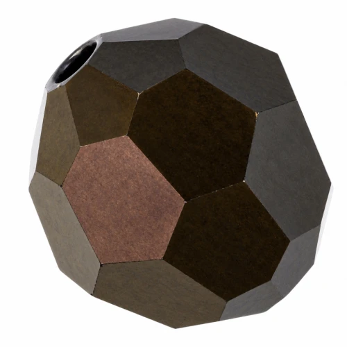 Round bead PureCrystal 5000 8 mm - Jet Nut 2X x1