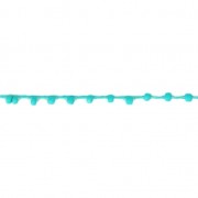 Beaded thread with seed beads 2.4 mm for DIY creations - Turquoise x3m|raw }}