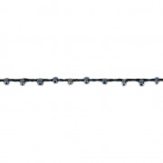 Beaded thread with seed beads 2.4 mm for DIY creations - Prussian Blue x3m