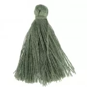 Cotton tassel 27-30 mm Kaki x1