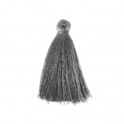 Tassel imitation silk 40 mm Grey|raw }}