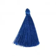 Tassel imitation silk 40 mm Electric Blue