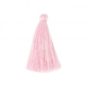 Tassel imitation silk 40 mm Baby Pink
