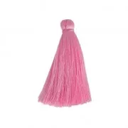 Pompons imitation silk