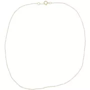 1.1mm Choker Cable chain links - Gold filled x 38.1cm