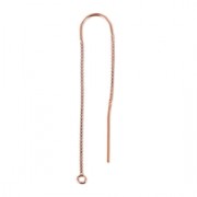 Rose Gold filled Earthread 48+40 mm x2