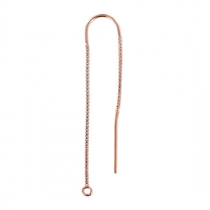 Rose Gold filled Earthread 48+40 mm x2