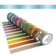 Masking Tape plain 15 mm - Iridescent Pearl - Aqua Bleu x7m