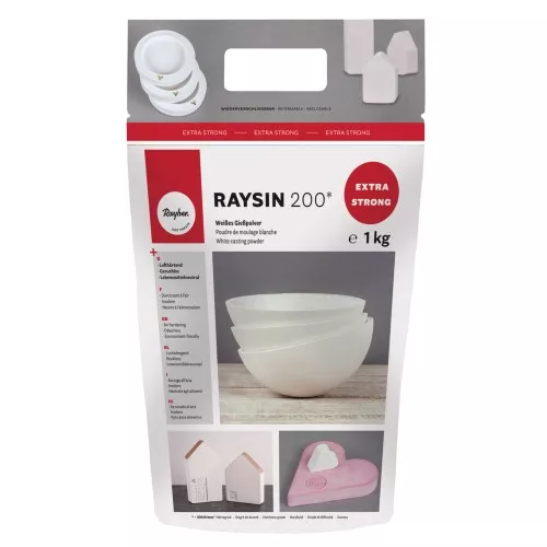 Raysin 200 - White ceramic powder to cast relief moulds x1kg