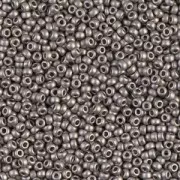 Miyuki Seed beads 11/0 190F - Mat Nickel Plated x5g