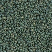 Miyuki Seed beads 11/0 2031 - Mat Met Sage Green Luster x8g