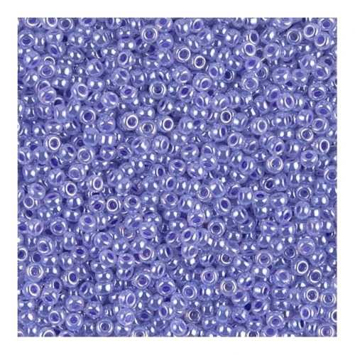 Miyuki seed beads 15/0 538 - Lilac Ceylon x8g