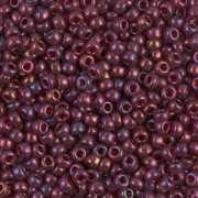 Miyuki Seed beads 11/0 313 - Cranberry Gold Luster|raw }}