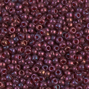 Miyuki Seed beads 11/0 313 - Cranberry Gold Luster