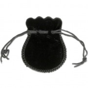 Pouch 75X65 mm Black x1