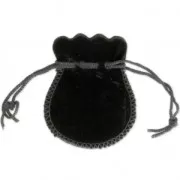 Pouch 75X65 mm Black x1