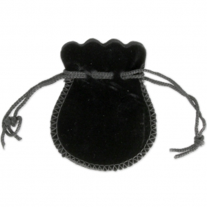 Pouch 75X65 mm Black x1