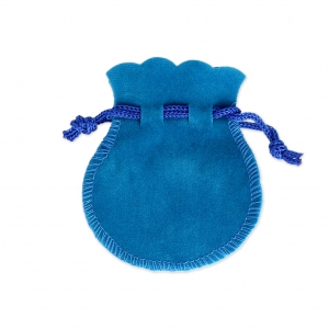 Pouch 75X65 mm Blue x1