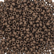 Miyuki Seed beads 11/0 2006 - Mat Metallic Dark Bronze|raw }}