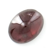 Oval Cabochon 8x6 mm Garnet x1|raw }}