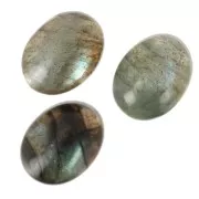 Oval Cabochon 8x6 mm Labradorite x1