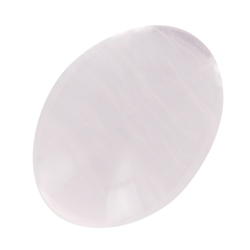 Oval Cabochon 8x6 mm Rose Quartz x1