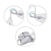 Aluminium Flat cuff bracelets to form and customize 150x38 mm x4