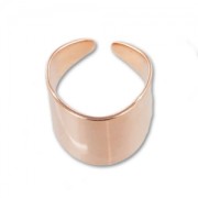 Wide ring 21 mm Rose Gold Tone x1