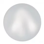 PureCrystal 5817 Cabochon 10 mm Crystal Dove Iridescent Grey Pearl x1