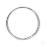 925 Sterling Silver Half Hard Band bracelet wire 2x1 mm x 1m