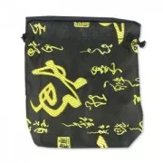 Satin pouch 120x130mm Black x1