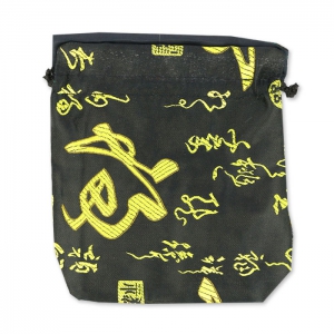 Satin pouch 120x130mm Black x1