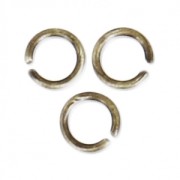 3x0.5mm Open Jump Rings - European-made - Bronze Tone x50|raw }}