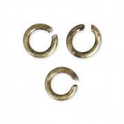 2.5x0.5mm Open Jump Rings - European-made - Bronze x50|raw }}