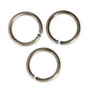 10x1mm Open Jump Rings - European-made - Bronze Tone x25