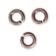 5x1mm Open Jump Rings - European-made - Copper Tone x50|raw }}