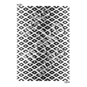 Silk Screen Moiko for Polymer Clay 74x105 mm - Diamond 9.21