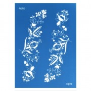Silk Screen Moiko for Polymer Clay 74x105 mm - Slavic pattern
