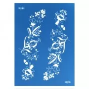 Silk Screen Moiko for Polymer Clay 74x105 mm - Slavic pattern