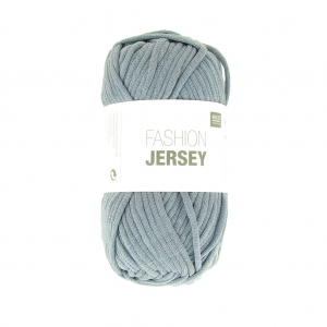 Wool Fashion Jersey Rico Design Blue Grey 015 x 50g