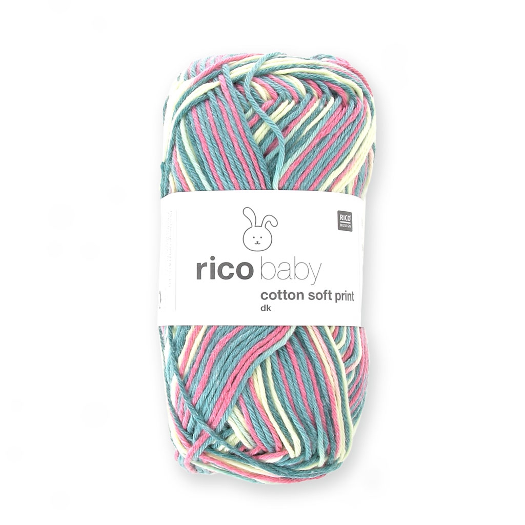 Rico Baby Cotton Soft dk Wool Rico Design Yellow/Green 021 x 50g