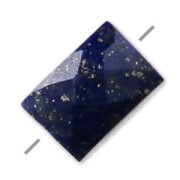 Bead Faceted rectangle Lapis Lazuli 5x7 mm x1|raw }}