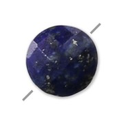 Bead Faceted puck Lapis Lazuli 6 mm x1|raw }}