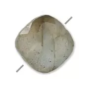 Bead Faceted square Labradorite 6 mm x1
