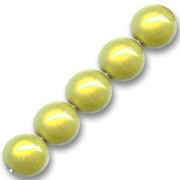 Magic beads 6mm Light green x25