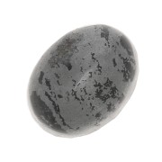 Oval Cabochon 8x6 mm Hematite x1