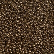 Miyuki 15/0 Seed beads 457 - Dark Bronze Metallic x100g