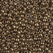 Miyuki 11/0 Seed beads 457 - Dark Bronze Metallic, 100g package
