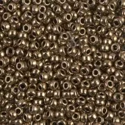 Miyuki 11/0 Seed beads 457 - Dark Bronze Metallic, 100g package